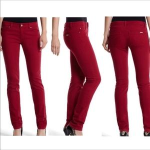 WHBM Blanc Slim Leg Jeans, size 4